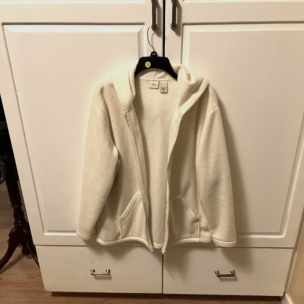 Falls Creek Fleece Jacket - White XL
